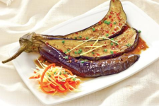 Cà tím chiên tỏi